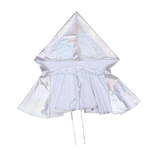 NIYANGLE 1 Stück Halloween-Sensenmann-Umhang Halloween-Umhang für Skelett Kostüm Mantel Tod halloween cape halloween costume Halloween -Outfit Halloween-Cosplay-Outfit Stoff Silver NIYANGLE 1 Stück Halloween-Sensenmann-Umhang Halloween-Umhang für Skelett Kostüm Mantel Tod halloween cape halloween costume Halloween -Outfit Halloween-Cosplay-Outfit Stoff Silver von NIYANGLE