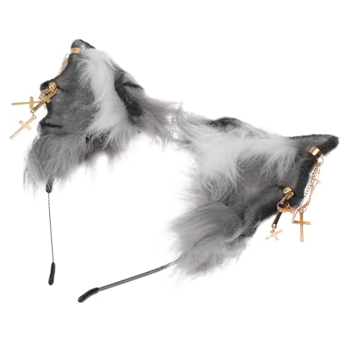 NIYANGLE 1 Stück Halloween Teufel Fledermaus Haarreif mit Ohrkette Plüsch Kopfschmuck für Cosplay und Besondere Anlässe für Halloween Partys und Gruppenfotos NIYANGLE 1 Stück Halloween Teufel Fledermaus Haarreif mit Ohrkette Plüsch Kopfschmuck für Cosplay und Besondere Anlässe für Halloween Partys und Gruppenfotos von NIYANGLE