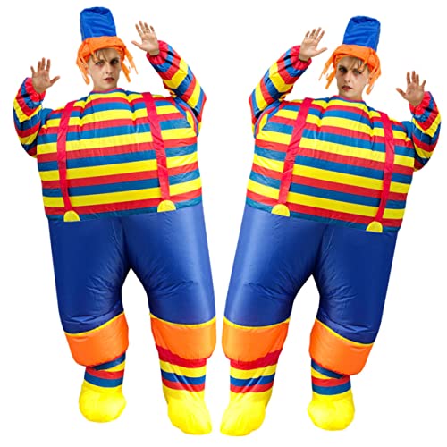 NIYANGLE 1 Stück Party-Kostüm aufblasbare Kostüme Halloween lustig Clown-Cosplay für Erwachsene Aufblasbares Kostüm Jungs kinderkleider kinderkleidung Clownkleid aufblasbares Partykostüm NIYANGLE 1 Stück Party-Kostüm aufblasbare Kostüme Halloween lustig Clown-Cosplay für Erwachsene Aufblasbares Kostüm Jungs kinderkleider kinderkleidung Clownkleid aufblasbares Partykostüm von NIYANGLE