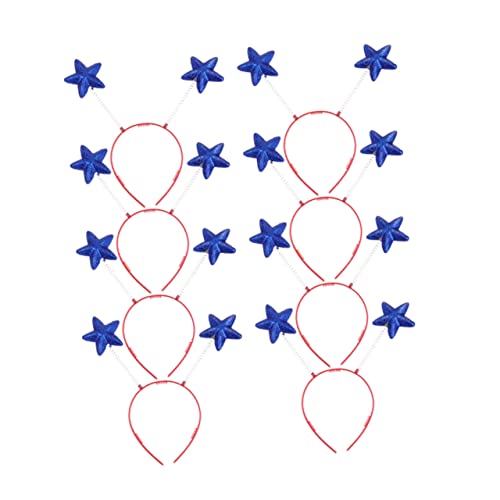 NIYANGLE 16 Stck Teiliges Pailletten Stirnband mit Sternen Leichter Haarschmuck für Mädchen Bequemes Hautfreundliches Design für Partys Geburtstage und Festliche Anlässe von NIYANGLE