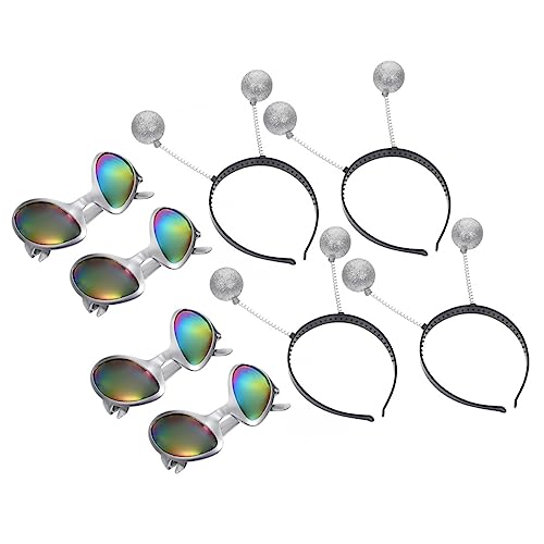 NIYANGLE 1Satz Alien Brillen Mit Stirnbändern Teilig Leicht Und Bequem Für Festivals Kostümpartys Und Themenveranstaltungen NIYANGLE 1Satz Alien Brillen Mit Stirnbändern Teilig Leicht Und Bequem Für Festivals Kostümpartys Und Themenveranstaltungen von NIYANGLE