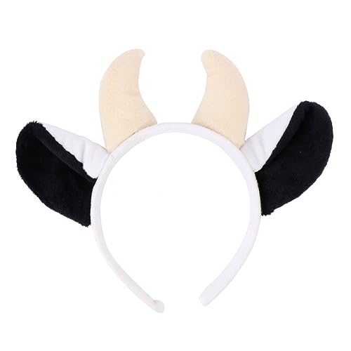 NIYANGLE 1Satz Haarband mit Kuhohren Dekoratives Tierkopfschmuck Accessoire für Kostümpartys Festivals und Cosplay Hochwertige Haardekoration für Damen NIYANGLE 1Satz Haarband mit Kuhohren Dekoratives Tierkopfschmuck Accessoire für Kostümpartys Festivals und Cosplay Hochwertige Haardekoration für Damen von NIYANGLE