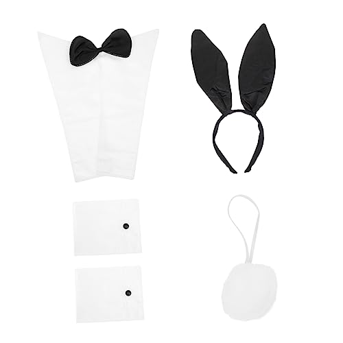 NIYANGLE 1Satz Kostümset Bunny Haarband Teiliges Zubehör Für Karneval Und Halloween Für Cosplay Und Partys Aus Strapazierfähigem Material von NIYANGLE