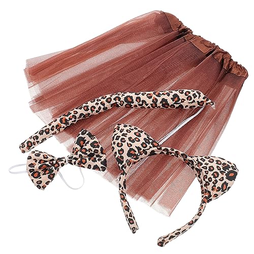 NIYANGLE 1Satz Leopardenkostüm für Cosplay Accessoire mit Haarreif und für Kostümparty und Karneval Verarbeitet Einzigartiges Design für Rollenspiele NIYANGLE 1Satz Leopardenkostüm für Cosplay Accessoire mit Haarreif und für Kostümparty und Karneval Verarbeitet Einzigartiges Design für Rollenspiele von NIYANGLE