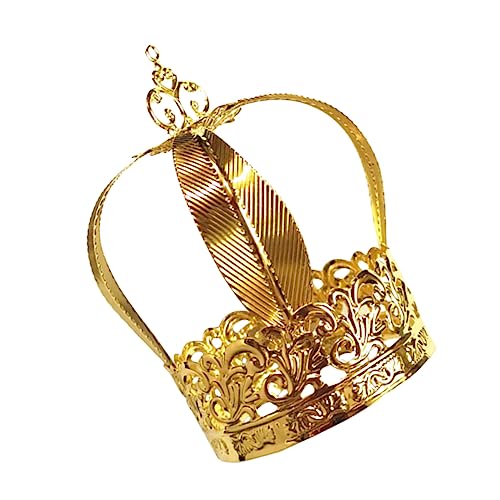 NIYANGLE 1Stück Kindergeburtstag Kuchen Deko Krone Tortendekoration Umweltfreundliche und Dekoration für Kinderpartys Vielseitig Einsetzbar Kopfschmuck von NIYANGLE