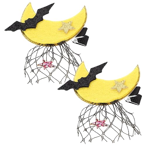 NIYANGLE 1paar Halloween Haarklammern Goth Haarschmuck Für Teenager Lustige Und Verspielte Haarclips Kostümaccessoires Für Halloween Und Cosplay NIYANGLE 1paar Halloween Haarklammern Goth Haarschmuck Für Teenager Lustige Und Verspielte Haarclips Kostümaccessoires Für Halloween Und Cosplay von NIYANGLE