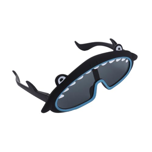 NIYANGLE 1stück Lustige Party-brille Im Haifischdesign Fotorequisiten Für Junge Mädchen Spaßaccessoires Für Festlichkeiten Wiederverwendbar Und Langlebig Für Halloween Und von NIYANGLE