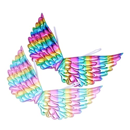 NIYANGLE 2 Stück Halloween-Flügel Junge Einhorn Flügel Kostüm Erwachsene rosa Flügel Mädchen engelsflügel party mitgebsel federflügel Flügel für Cosplay-Kostüm-Flügel NIYANGLE 2 Stück Halloween-Flügel Junge Einhorn Flügel Kostüm Erwachsene rosa Flügel Mädchen engelsflügel party mitgebsel federflügel Flügel für Cosplay-Kostüm-Flügel von NIYANGLE