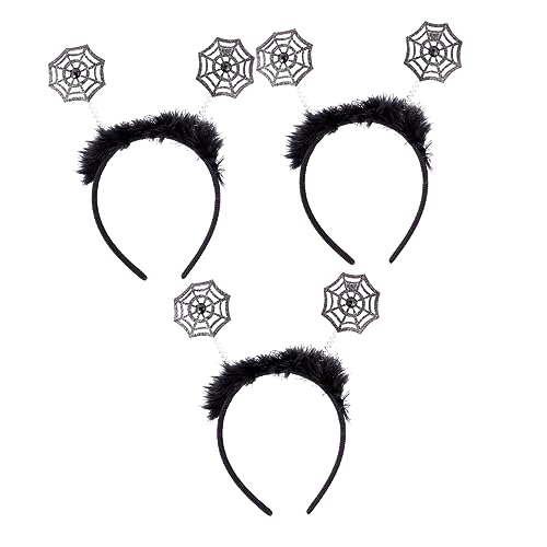 NIYANGLE 2 Stück Halloween Haarreifen mit Spinnen Design Lustige Kopfband für Erwachsene für Halloween Kostüme und Partys Hochwertiges Material für Langanhaltenden Spaß NIYANGLE 2 Stück Halloween Haarreifen mit Spinnen Design Lustige Kopfband für Erwachsene für Halloween Kostüme und Partys Hochwertiges Material für Langanhaltenden Spaß von NIYANGLE