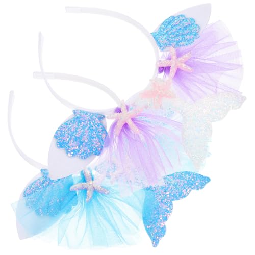 NIYANGLE 2 Stück Halloween Haarschmuck Bunter Perlen Haarreif für Meerjungfrau Stil Haaraccessoires für Kostümpartys und Festliche Anlässe NIYANGLE 2 Stück Halloween Haarschmuck Bunter Perlen Haarreif für Meerjungfrau Stil Haaraccessoires für Kostümpartys und Festliche Anlässe von NIYANGLE