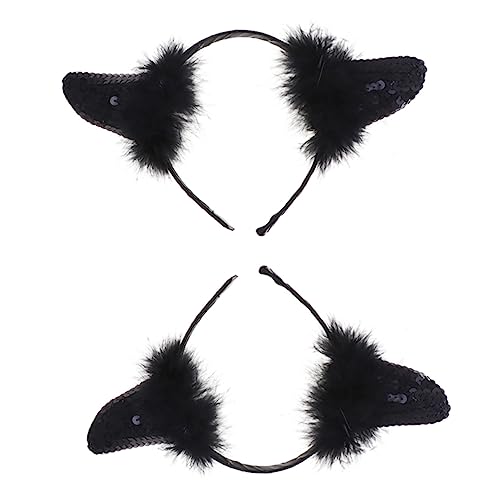NIYANGLE 2 Stück Kreative Halloween Teufelshörner Haarband Kostüm Haarschmuck für Karneval und Cosplay für Halloween Feiern und Maskeraden NIYANGLE 2 Stück Kreative Halloween Teufelshörner Haarband Kostüm Haarschmuck für Karneval und Cosplay für Halloween Feiern und Maskeraden von NIYANGLE