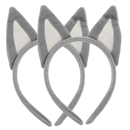 NIYANGLE 2 Stück Schäferhund Haarreifen Niedliche Cosplay Accessoires für Halloween und Mottopartys Langlebig und Stylisch und Kostümliebhaber von NIYANGLE