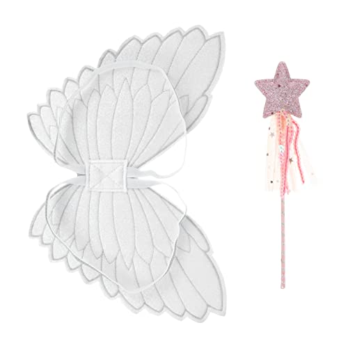 NIYANGLE 2 Stück Schmetterlings Partyzubehör Kostüme Outfits Für Mädchen Flügel Für Engel Cosplay Zubehör Schmetterlingsflügel Kinderflügel Partyflügel Kostüm Cosplay Flügel NIYANGLE 2 Stück Schmetterlings Partyzubehör Kostüme Outfits Für Mädchen Flügel Für Engel Cosplay Zubehör Schmetterlingsflügel Kinderflügel Partyflügel Kostüm Cosplay Flügel von NIYANGLE