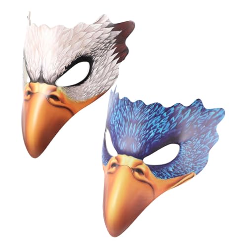 NIYANGLE 2 Stück Teiliges Halloween Tiermaske Realistische PU Schaumadler Masken mit Langen Schnäbeln Bequeme Detailreiche Vogelgesichtsmasken für Karneval Kostümparty Masquerade und NIYANGLE 2 Stück Teiliges Halloween Tiermaske Realistische PU Schaumadler Masken mit Langen Schnäbeln Bequeme Detailreiche Vogelgesichtsmasken für Karneval Kostümparty Masquerade und von NIYANGLE