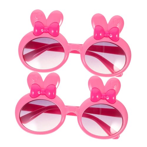 NIYANGLE 2 Stück sonnenbrillen für Outdoor-Strandbrillen Kleinkind Party sonnenbrille sonnenbrille Festival-Accessoire Sonnenbrille für Mädchen Harz Rosa NIYANGLE 2 Stück sonnenbrillen für Outdoor-Strandbrillen Kleinkind Party sonnenbrille sonnenbrille Festival-Accessoire Sonnenbrille für Mädchen Harz Rosa von NIYANGLE