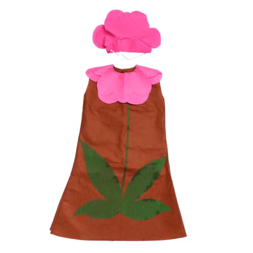 NIYANGLE 2 Stücke 1 Satz Halloween Bienenkostüm Festliche Kleidung Performance-kleidung Kleidung Für Die Bühne Kleidung Für Rollenspiele Entzückender Hut Brown Chemiefasermischung von NIYANGLE