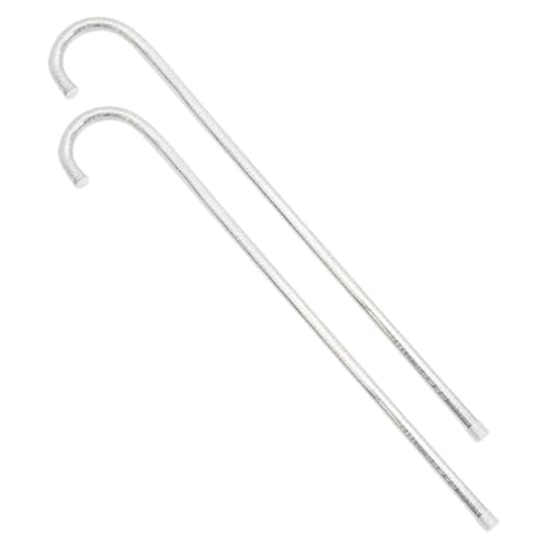 NIYANGLE 2Stücke Tanzstock Silberne Cosplay Requisite für Halloween Bühnenauftritte Karneval Kostümpartys eine Eindrucksvolle Performance NIYANGLE 2Stücke Tanzstock Silberne Cosplay Requisite für Halloween Bühnenauftritte Karneval Kostümpartys eine Eindrucksvolle Performance von NIYANGLE
