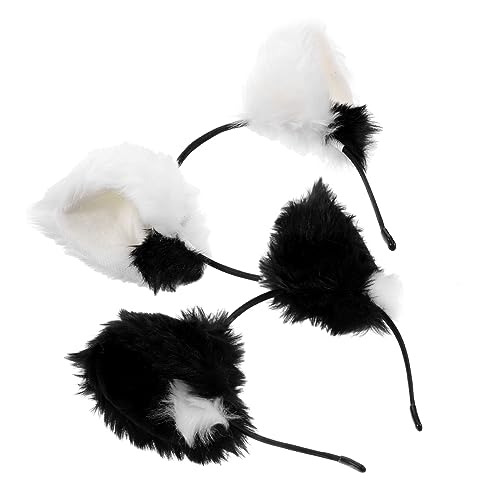 NIYANGLE 2stücke Katzenohren Haarreif Für Halloween Und Kostüm-events Leicht Und Komfortabel Accessoire Für Und Mädchen NIYANGLE 2stücke Katzenohren Haarreif Für Halloween Und Kostüm-events Leicht Und Komfortabel Accessoire Für Und Mädchen von NIYANGLE