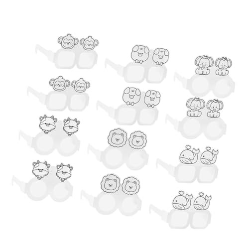 NIYANGLE 30Stücke Leere Papierbrillen DIY Bemalbare Brille für Kreative Partydekoration für Geburtstagsfeiern Karneval Schulveranstaltungen Lustiger Designs Wie von NIYANGLE