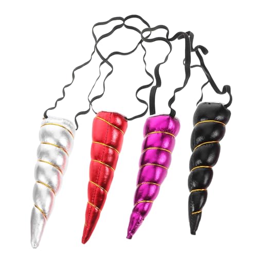 NIYANGLE 4 Stück Einhorn Stirnband Einhorn Hörner Flauschiges Einhorn-stirnband Einhorn-gastgeschenke Blaue Hörner Einhorn-horn-kuchenaufsatz Hörner Stirnband Stoff NIYANGLE 4 Stück Einhorn Stirnband Einhorn Hörner Flauschiges Einhorn-stirnband Einhorn-gastgeschenke Blaue Hörner Einhorn-horn-kuchenaufsatz Hörner Stirnband Stoff von NIYANGLE