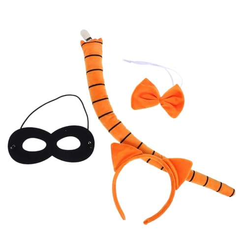 NIYANGLE 4 Stück Katzenkostüm Set für Frauen Teiliges Halloween Kostüm mit Katzenohren Haarreif Schwarzer Augenmaske und für Kostümparty Cosplay und Themenveranstaltungen NIYANGLE 4 Stück Katzenkostüm Set für Frauen Teiliges Halloween Kostüm mit Katzenohren Haarreif Schwarzer Augenmaske und für Kostümparty Cosplay und Themenveranstaltungen von NIYANGLE