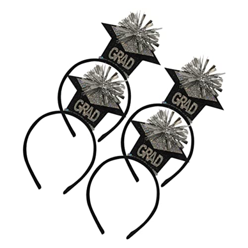 NIYANGLE 4 Stück Mini Hat Hair Accessoires Abschluss Haare Party-haare Hutbänder Abschlussfeier Stirnband Verknotet Bands Dehnbar Blau Stirnbänder Für Mädchen Black Grüßer NIYANGLE 4 Stück Mini Hat Hair Accessoires Abschluss Haare Party-haare Hutbänder Abschlussfeier Stirnband Verknotet Bands Dehnbar Blau Stirnbänder Für Mädchen Black Grüßer von NIYANGLE