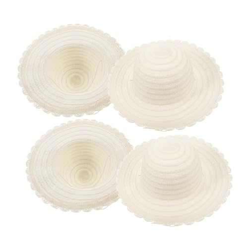 NIYANGLE 4 Stück Teiliges Diy Bastelset Strohhüte für Natürliche Unbemalte Bastelstrohhüte Bemalen und Gestalten Leere Strohhüte für Kreative Handarbeiten und Dekoration NIYANGLE 4 Stück Teiliges Diy Bastelset Strohhüte für Natürliche Unbemalte Bastelstrohhüte Bemalen und Gestalten Leere Strohhüte für Kreative Handarbeiten und Dekoration von NIYANGLE