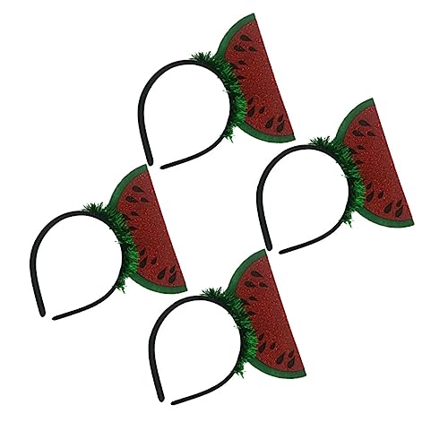 NIYANGLE 4Stücke Teiliges Wassermelonen Design Haarreifen Stylische Kopfaccessoires für Partys Hochzeiten und Dekoration Leicht für Unvergessliche Fotos und Fröhliche NIYANGLE 4Stücke Teiliges Wassermelonen Design Haarreifen Stylische Kopfaccessoires für Partys Hochzeiten und Dekoration Leicht für Unvergessliche Fotos und Fröhliche von NIYANGLE