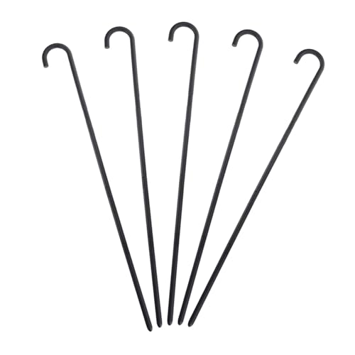 NIYANGLE 5 Stück Magische Krücke Requisiten Spazierstock Für Die Bühne Leistungskrücke Zauberer Kostüm -Cosplay-Stock Halloween-Cosplay-Requisiten Zauberstab Proprose Schwarz Plastik von NIYANGLE