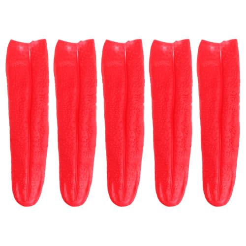NIYANGLE 5 stücke Schreckliche Dehnbare Zunge Realistische Gefälschte Lange Zunge Für Halloween Dress-Up Terror Zauberer Trick Komödie Trick Zubehör Requisiten NIYANGLE 5 stücke Schreckliche Dehnbare Zunge Realistische Gefälschte Lange Zunge Für Halloween Dress-Up Terror Zauberer Trick Komödie Trick Zubehör Requisiten von NIYANGLE