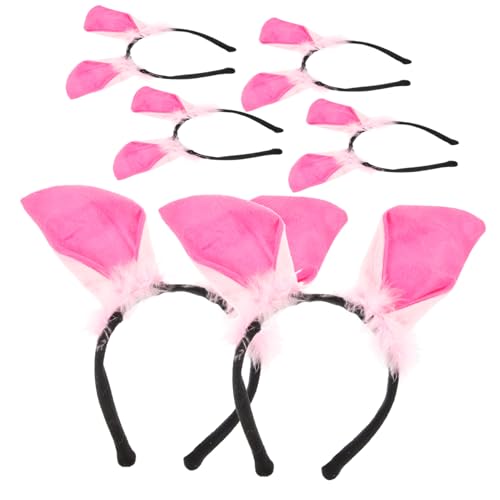 NIYANGLE 6 Stück Teiliges Tier Haarreif für Kawaii Haarschmuck für Aufführungen Partys und Familienfeiern Elastisch und Langlebig für Karneval Halloween und Kreative Kostüme NIYANGLE 6 Stück Teiliges Tier Haarreif für Kawaii Haarschmuck für Aufführungen Partys und Familienfeiern Elastisch und Langlebig für Karneval Halloween und Kreative Kostüme von NIYANGLE