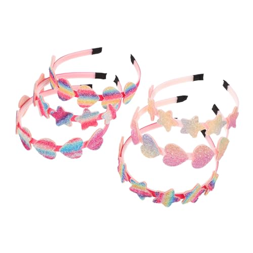 NIYANGLE 6Stücke Haarreifen Herzform Glitzer Pailetten Stirnbänder für Partys Valentinstag und Tägliche Nutzung Haaraccessoire NIYANGLE 6Stücke Haarreifen Herzform Glitzer Pailetten Stirnbänder für Partys Valentinstag und Tägliche Nutzung Haaraccessoire von NIYANGLE