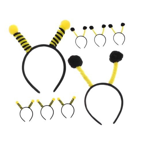 NIYANGLE 8 Stück Insekten-Antennen-Stirnband Bienen-Antennen-Stirnbänder Bienen-Party-Dekorationen Bienen Dekorationen haarschmuck Party-Haar-Accessoire Biene Tentakel Haarreifen Stoff NIYANGLE 8 Stück Insekten-Antennen-Stirnband Bienen-Antennen-Stirnbänder Bienen-Party-Dekorationen Bienen Dekorationen haarschmuck Party-Haar-Accessoire Biene Tentakel Haarreifen Stoff von NIYANGLE