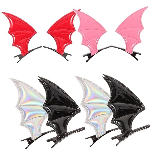 NIYANGLE 8 Stück Teiliges Halloween Bat Wing Haarnadel Kawaii Haaraccessoires für Kostüme und Partys Komfortable und Haarclips für und Mädchen NIYANGLE 8 Stück Teiliges Halloween Bat Wing Haarnadel Kawaii Haaraccessoires für Kostüme und Partys Komfortable und Haarclips für und Mädchen von NIYANGLE