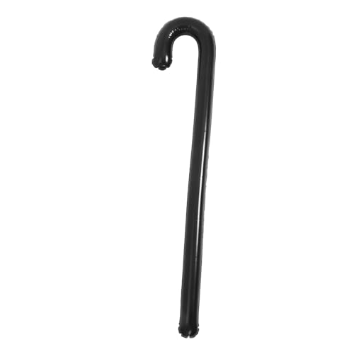NIYANGLE 1stück Aufblasbarer Gehhilfe Prop Lustiger Bunter Ballon-spazierstock Für Halloween Kostümpartys Und Bühnenaufführungen Lange Kreative Inflatable Crutch Für Cosplay Und Spaß von NIYANGLE