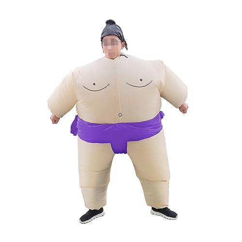 NIYANGLE Aufblasbarer -Wrestling -Anzug Kostüm Ringen Anzüge Outfit zeigen Zufällige Farbe von NIYANGLE