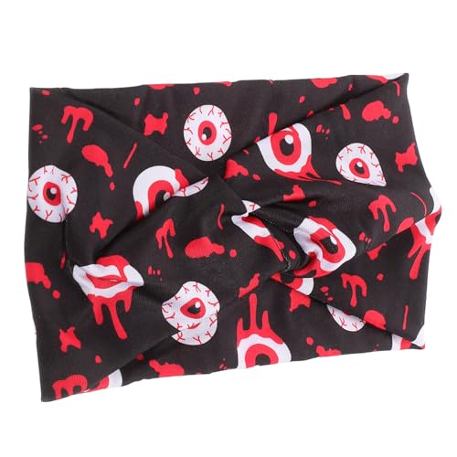 NIYANGLE Blutiges Auge Halloween Haarband Elastischer Kopfschmuck Für Frauen Und Mädchen Gruselige Kostümzubehör Für Halloween-partys Vielseitiges Stirnband Mit Modernen Mustern Und NIYANGLE Blutiges Auge Halloween Haarband Elastischer Kopfschmuck Für Frauen Und Mädchen Gruselige Kostümzubehör Für Halloween-partys Vielseitiges Stirnband Mit Modernen Mustern Und von NIYANGLE