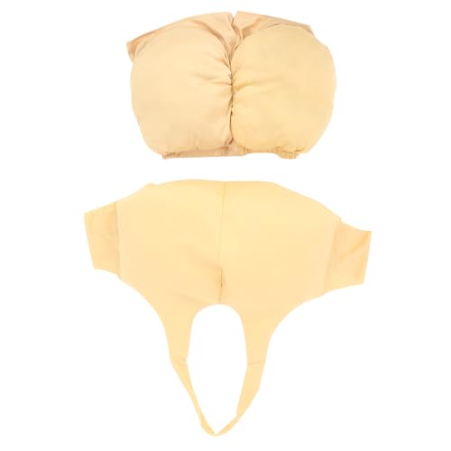 NIYANGLE Fake Bauch falscher Hintern fetter Anzug Kostüm Ankleiden Gepolsterter Hintern Weihnachtsmann-Anzug Santa Cosplay Kostümprop gepolsterte Beute Verkleide dich Polyester Khaki NIYANGLE Fake Bauch falscher Hintern fetter Anzug Kostüm Ankleiden Gepolsterter Hintern Weihnachtsmann-Anzug Santa Cosplay Kostümprop gepolsterte Beute Verkleide dich Polyester Khaki von NIYANGLE