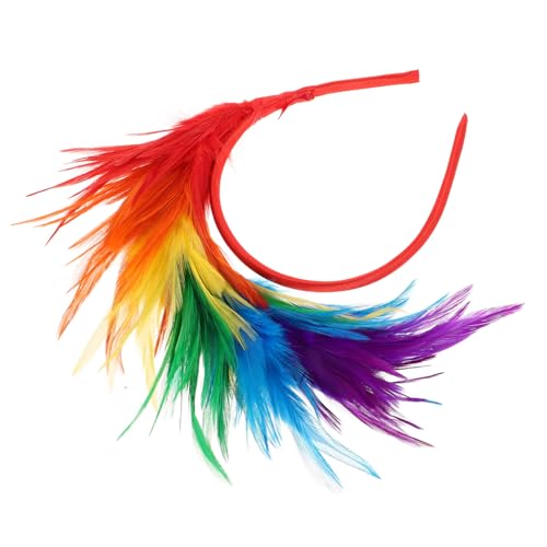 NIYANGLE Federstirnband Stirnbänder Haarreif Für Damen Fascinator Stirnband Karneval Kopfschmuck Modeaccessoires Karnevalskostüme Karnevalsoutfit Kopfband Haarband Kunststoff NIYANGLE Federstirnband Stirnbänder Haarreif Für Damen Fascinator Stirnband Karneval Kopfschmuck Modeaccessoires Karnevalskostüme Karnevalsoutfit Kopfband Haarband Kunststoff von NIYANGLE