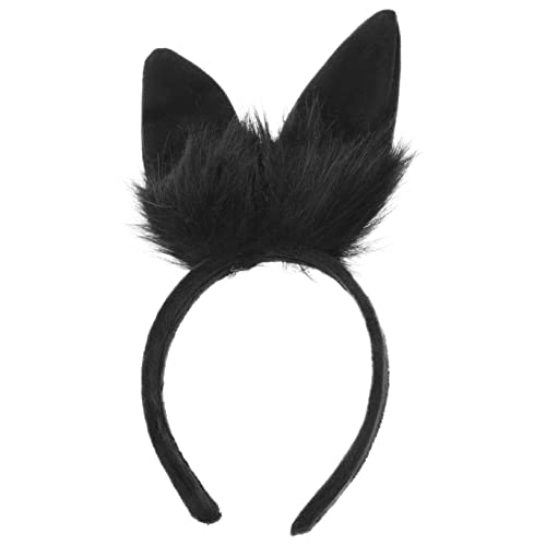 NIYANGLE Flauschiger Hasenohren Haarreif Dekorativer Kopfschmuck für Partys Cosplay Karneval für und Mädchen mit Einzigartigem Design für Einen Niedlichen Look von NIYANGLE