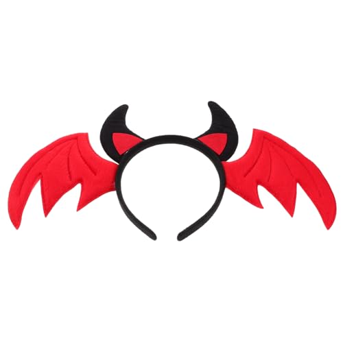 NIYANGLE Fledermausflügel Stirnband für Halloween und Cosplay Haaraccessoire Leichtes und Langlebiges Design für Unvergessliche Partymomente von NIYANGLE