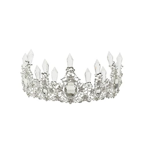 NIYANGLE Geburtstagskrone Dekoration Tortenkrone Kopfschmuck Krone Tortendeko Für Hochzeit Geburtstagstorte Dekoration Hochzeit Tiara Krone Silber NIYANGLE Geburtstagskrone Dekoration Tortenkrone Kopfschmuck Krone Tortendeko Für Hochzeit Geburtstagstorte Dekoration Hochzeit Tiara Krone Silber von NIYANGLE