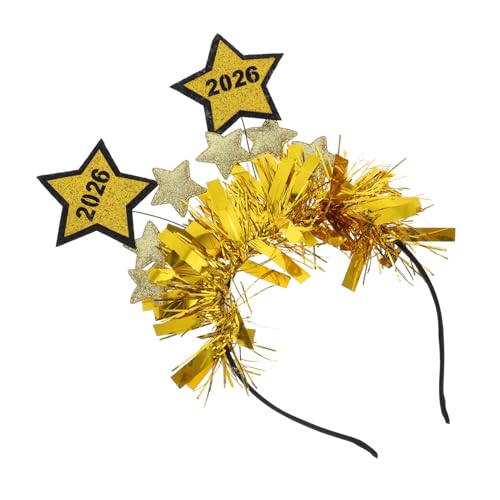 NIYANGLE Glitzernde Stern und Zahlen Designs für Festliche Anlässe Haaraccessoire für Partys Bälle und Feierlichkeiten Hebt Ihren Look Hervor von NIYANGLE