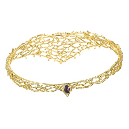 NIYANGLE Haarreif für Cosplay und Partys Vintage Prinzessin Diadem mit Antikem Finish für Bühnenaufführungen Halloween und Besondere Anlässe NIYANGLE Haarreif für Cosplay und Partys Vintage Prinzessin Diadem mit Antikem Finish für Bühnenaufführungen Halloween und Besondere Anlässe von NIYANGLE