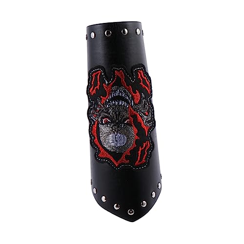 NIYANGLE Halloween-Armband Halloween Halloween schädel Halloween Halloween Costume idea streudekor Halloween Partei Armschutz Halloween-Party-Armschiene Kunstleder von NIYANGLE