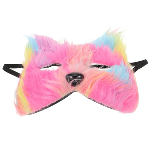 NIYANGLE Halloween Fox Maske Halbgesicht Fuchs Kostüm Accessoire für Damen und Herren Realistische Katzenmaske für Karneval Fasching Cosplay und Halloween Party NIYANGLE Halloween Fox Maske Halbgesicht Fuchs Kostüm Accessoire für Damen und Herren Realistische Katzenmaske für Karneval Fasching Cosplay und Halloween Party von NIYANGLE