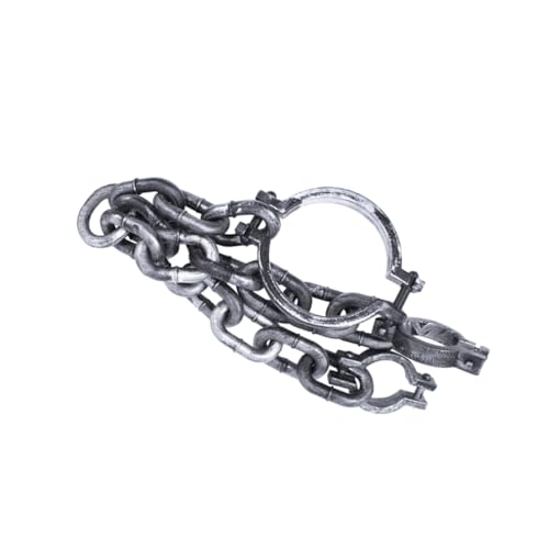 NIYANGLE Halloween Gefangene Stütze Kunststoff Realistische Requisiten für Rollenspiele Bühnenaufführungen Leicht Langlebig Metallisch Aussehendes Design von NIYANGLE