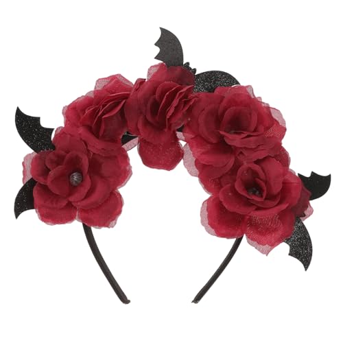 NIYANGLE Halloween Haarreif Damen Haarschmuck Bat Stirnband Kostüm Party Accessoire Langlebig und Bequem von NIYANGLE