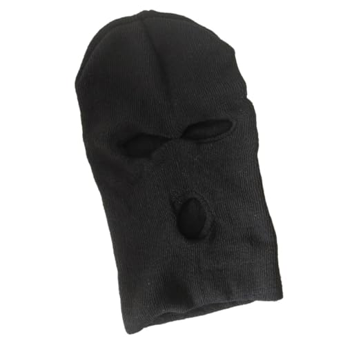 NIYANGLE Halloween Halbgesichtsmaske mit Kapuze Atmungsaktiv Winddicht Unisex Gruseliges Cosplay Kostüm für Halloween Karneval Outdoor Bequemer Schutz für Damen und Herren von NIYANGLE