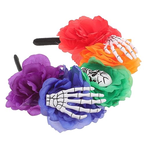 NIYANGLE Halloween Stirnband für Erwachsene Kopfschmuck Cosplay Accessoire für Mottopartys Handgefertigt für Gruselige Anlässe NIYANGLE Halloween Stirnband für Erwachsene Kopfschmuck Cosplay Accessoire für Mottopartys Handgefertigt für Gruselige Anlässe von NIYANGLE